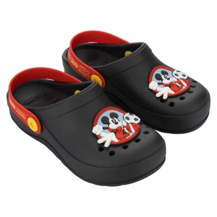 Babuche Infantil Disney Brave - 23441 - Preto/vermelho - Atacado