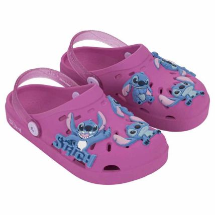 Babuche Infantil Disney Smile Babuch - 23348 - Lilas/azul/rosa - Atacado