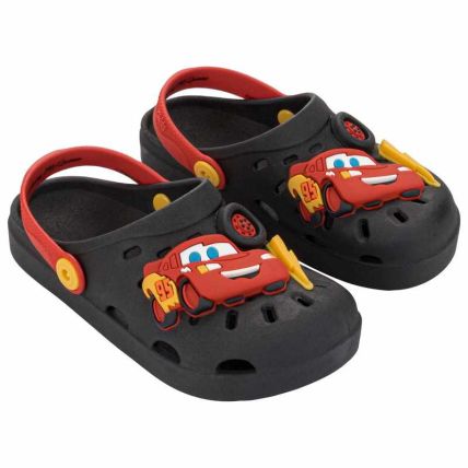 Babuche Infantil Disney Smile Babuch - 23348 - Preto/vermelho/amarelo - Atacado