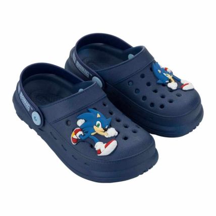 Babuche Infantil Sonic New Step Babuch - 23466 - Azul/azul Escuro - Atacado