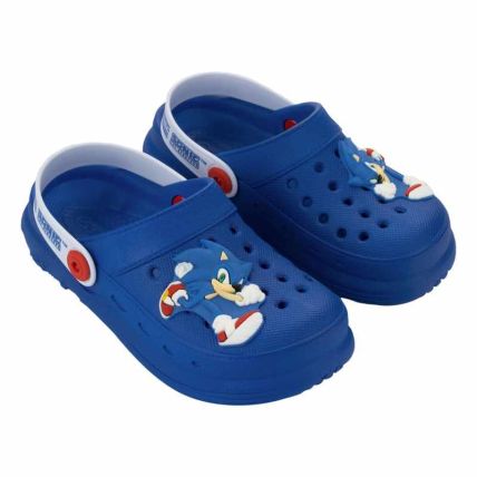 Babuche Infantil Sonic New Step Babuch - 23466 - Azul/branco - Atacado