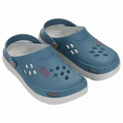 Babuche Masculino Rider Nomad Plus Clog - 12671 - Cinza/azul - Atacado
