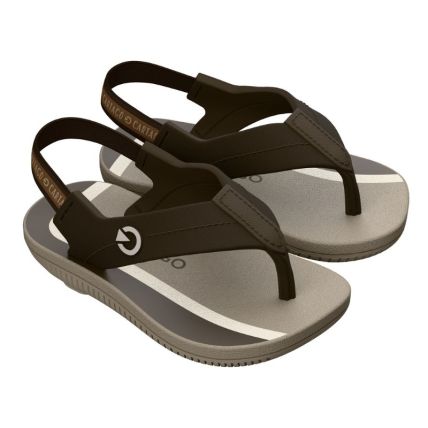 Chinelo Baby Cartago Atlanta - 12256 - Bege/marrom/bege - Atacado