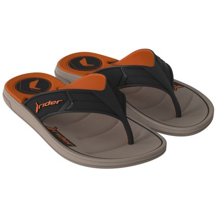 Chinelo Masculino Rider Start Iii - 12499 - Bege/laranja - Atacado