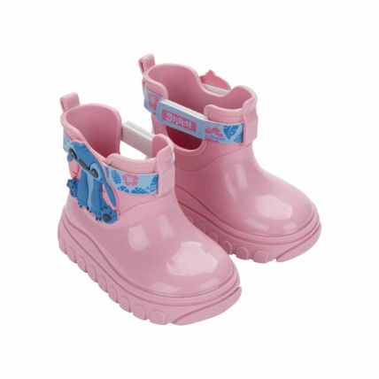 Bota Baby Disney Rain Colorful   Ii - 23421 - Rosa/azul - Atacado