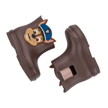 Bota Baby Patrulha Canina Fall Rain - 23450 - Marrom - Atacado
