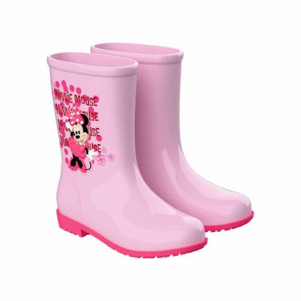 Bota Infantil Disney Fall Rain - 23433 - Rosa - Atacado