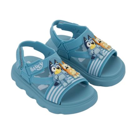 Sandalia Baby Bluey Easy Plus - 23459 - Azul/azul Claro/branco - Atacado