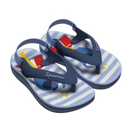Chinelo Baby Ipanema Anatomica Sweet - 27531 - Azul/azul/branco - Atacado
