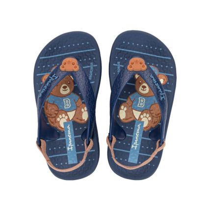 Chinelo Baby Ipanema Anatomica Sweet - 27531 - Azul Vinil/bege Amendoa - Atacado