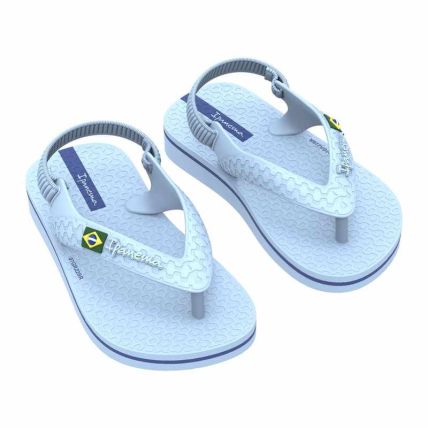 Chinelo Baby Ipanema Brasil Ii - 27046 - Azul Claro/azul - Atacado