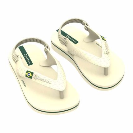 Chinelo Baby Ipanema Brasil Ii - 27046 - Bege/bege - Atacado