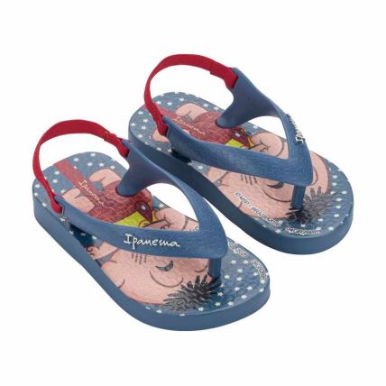 Chinelo Baby Ipanema Turma Da Monica - 26791 - Azul/vermelho/amarelo - Atacado