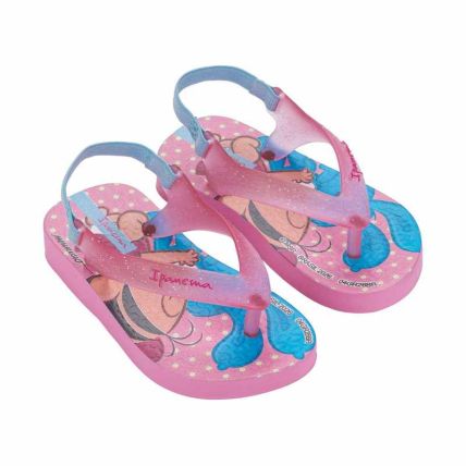 Chinelo Baby Ipanema Turma Da Monica - 26791 - Rosa/rosa Glitter - Atacado