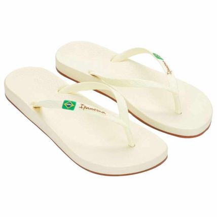 Chinelo Feminino Ipanema Anatomica Brasil - 27509 - Bege/bege/marrom - Atacado