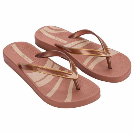 Chinelo Feminino Ipanema Anatomica Linea - 27518 - Rosa/cobre/bege - Atacado