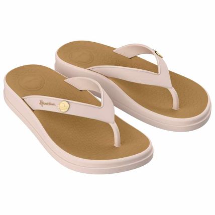 Chinelo Feminino Ipanema Anatomica Pluma - 27563 - Bege/bege - Atacado
