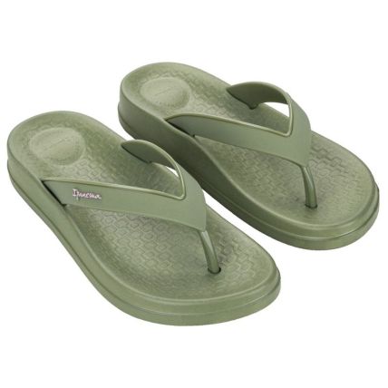 Chinelo Feminino Ipanema Anatomica Pluma Light - 27618 - Verde Mate/verde - Atacado