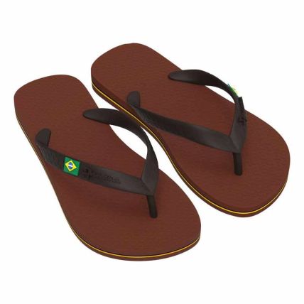 Chinelo Feminino Ipanema Brasil Light - 27453 - Marrom/marrom - Atacado