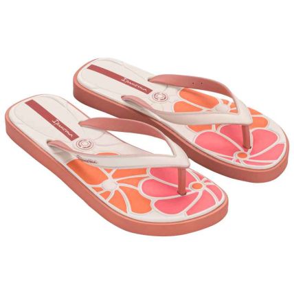 Chinelo Feminino Ipanema Classic Comfy - 27429 - Rosa/bege/laranja - Atacado