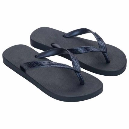 Chinelo Feminino Ipanema Classica - 06466 - Azul Escuro/metalizado - Atacado