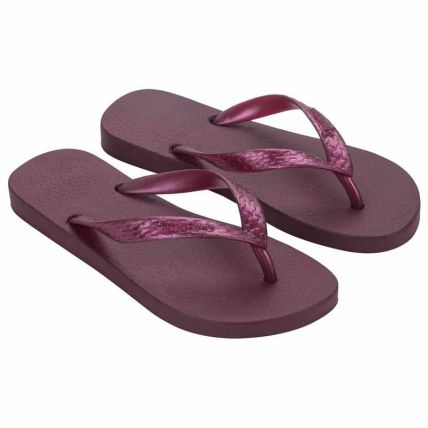 Chinelo Feminino Ipanema Classica - 06466 - Vermelho/perolado - Atacado