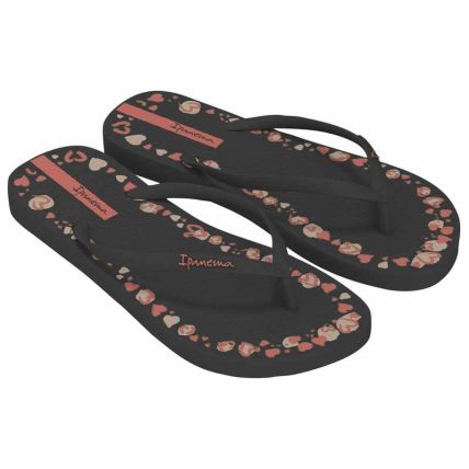 Chinelo Feminino Ipanema Day - 27321 - Preto/laranja/bege - Atacado