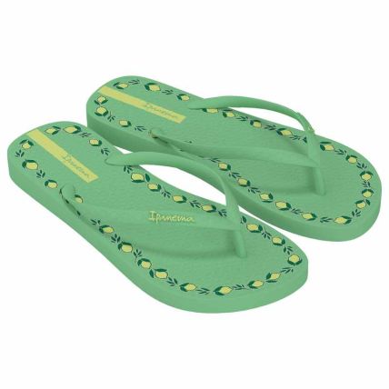Chinelo Feminino Ipanema Day - 27321 - Verde/verde/amarelo - Atacado