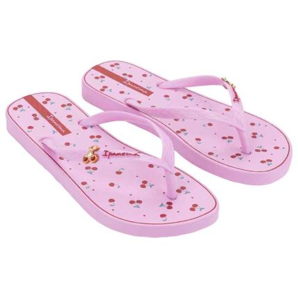 Chinelo Feminino Ipanema Fashion Print - 27562 - Rosa Boreal/vermelho - Atacado