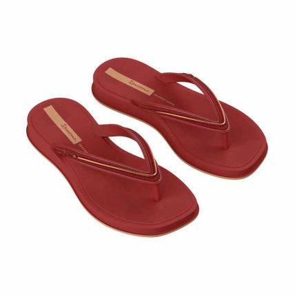 Chinelo Feminino Ipanema Glow - 27398 - Vermelho/vermelho - Atacado