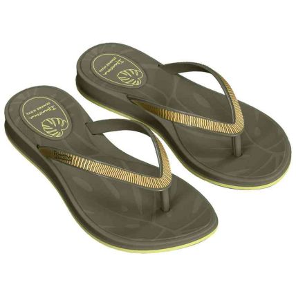 Chinelo Feminino Ipanema Shine - 27570 - Verde Mate/verde - Atacado