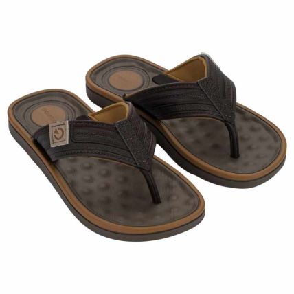 Chinelo Infantil Cart Alabama - 11858 - Marrom/marrom/castor - Atacado