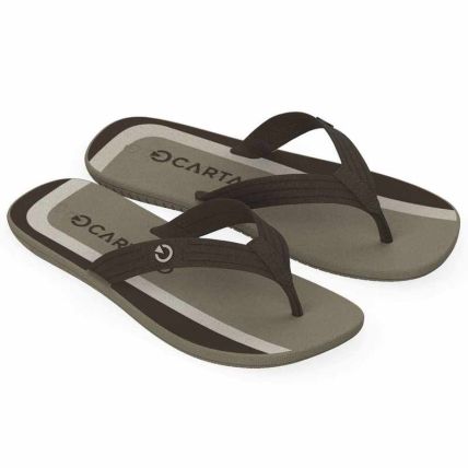 Chinelo Infantil Cartago Atlanta - 11841 - Bege/marrom/bege - Atacado