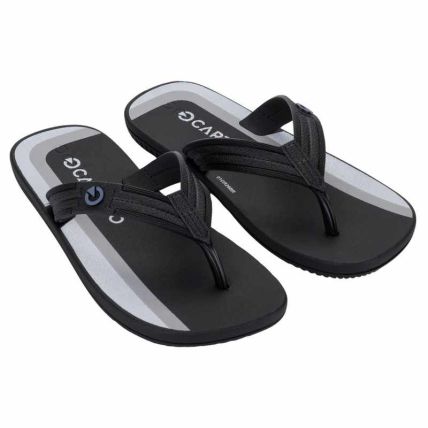 Chinelo Infantil Cartago Atlanta - 11841 - Preto/branco/cinza - Atacado