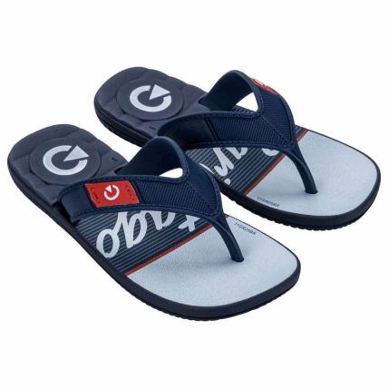 Chinelo Infantil Cartago Dakar - 10808 - Azul/azul/branco - Atacado