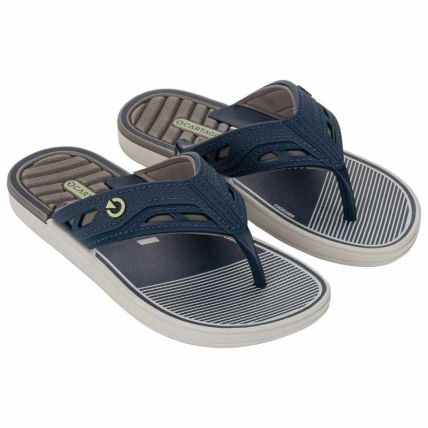 Chinelo Infantil Cartago Dallas - 12216 - Bege/azul/marrom - Atacado