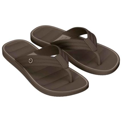 Chinelo Infantil Cartago Monterrey - 12693 - Marrom/marrom/bege - Atacado