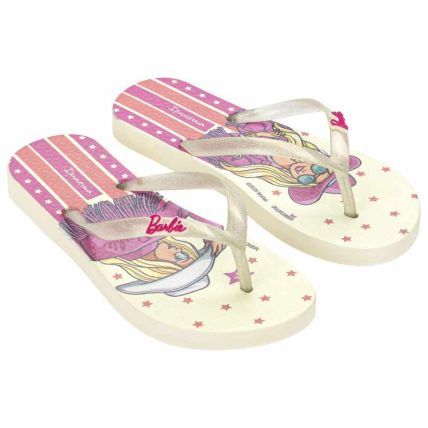 Chinelo Infantil Ipanema Barbie Meu Encanto - 27291 - Bege/perolado/rosa - Atacado