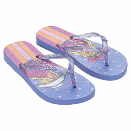 Chinelo Infantil Ipanema Barbie Meu Encanto - 27291 - Lilas/lilas/rosa - Atacado