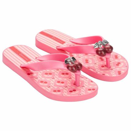 Chinelo Infantil Ipanema Belle Ii - 27395 - Rosa/bege/vermelho - Atacado