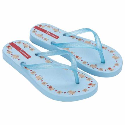 Chinelo Infantil Ipanema Day - 27383 - Azul/perolado/vermelho - Atacado