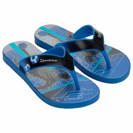Chinelo Infantil Ipanema Deck City - 27114 - Azul/preto - Atacado