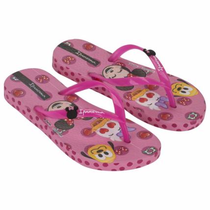 Chinelo Infantil Ipanema Disney Joy - 27319 - Rosa Escuro/rosa - Atacado