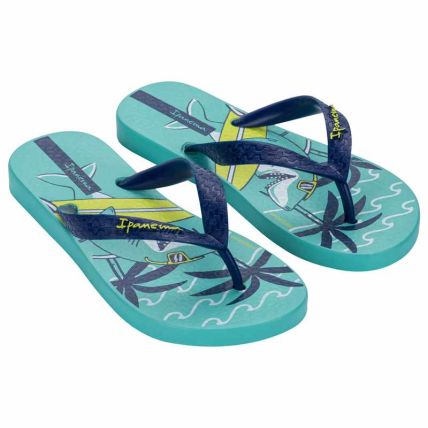 Chinelo Infantil Ipanema Fantasia - 27012 - Azul/azul Escuro - Atacado