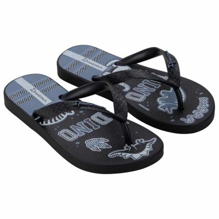 Chinelo Infantil Ipanema Fantasia - 27012 - Preto/azul/branco - Atacado