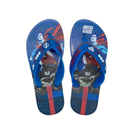 Chinelo Infantil Ipanema Liga Da Justiça Adventure - 27679 - Azul Vento/azul Vento - Atacado