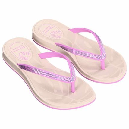 Chinelo Infantil Ipanema Shine - 27569 - Off White/rosa - Atacado