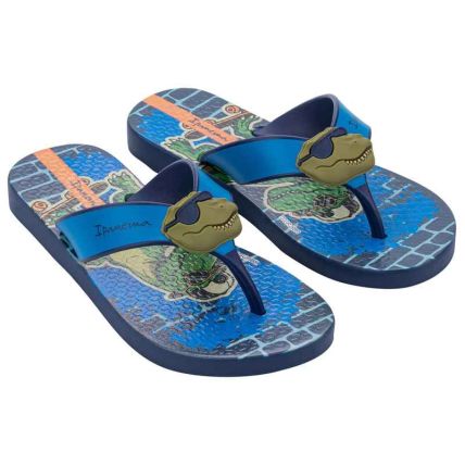 Chinelo Infantil Ipanema Sonhos - 27551 - Azul/verde/laranja - Atacado