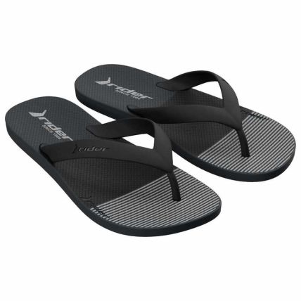 Chinelo Infantil Rider Core Graphics - 12680 - Grafite/preto/cinza - Atacado