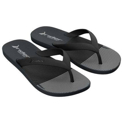 Chinelo Infantil Rider Core Graphics - 12680 - Grafite/preto/cinza - Atacado